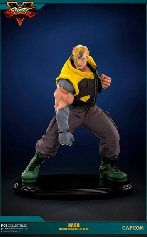 Image of Street Fighter V: Regular Nash 1:4 Statue