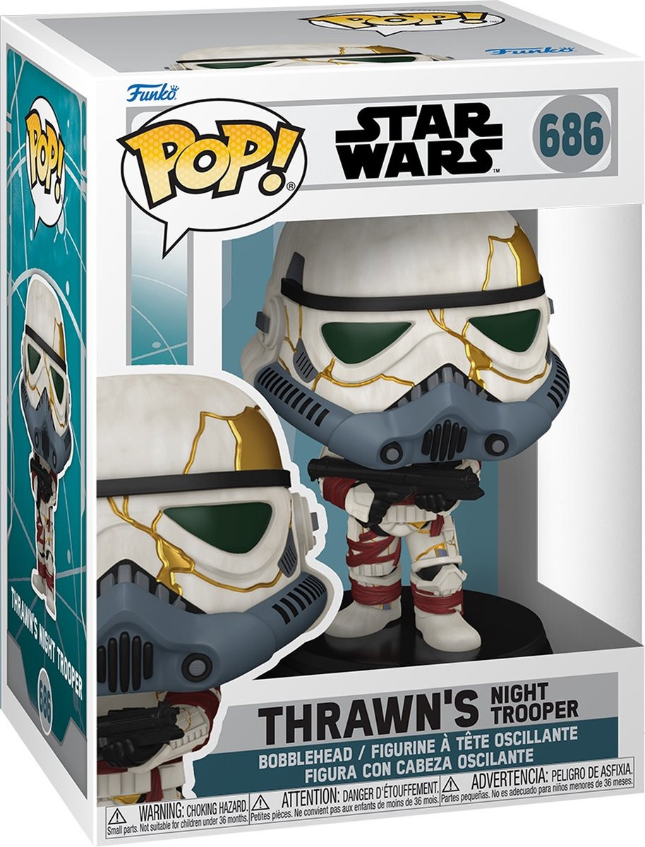 Star Wars: Ahsoka Funko Pop Vinyl: Thrawn's Night Trooper afbeelding