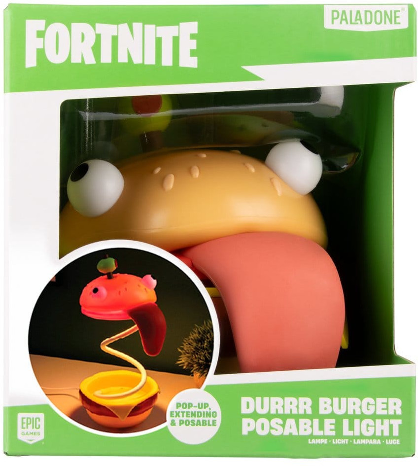 Fortnite Lamp - Durr Burger Posable Light
