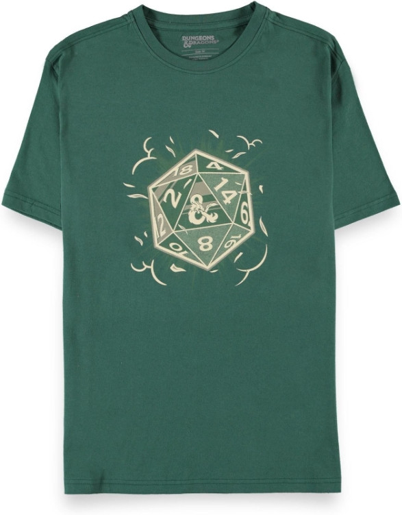 Dungeons And Dragons Heren Tshirt -XL- Dice Groen