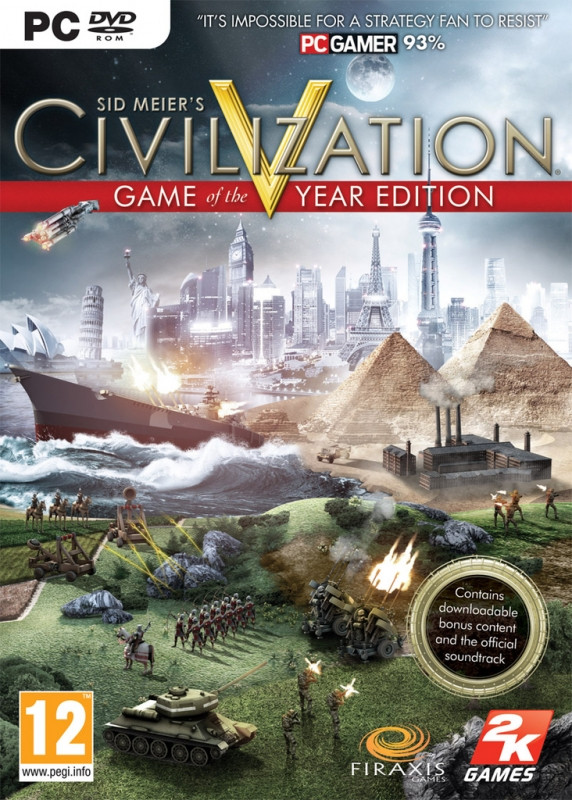 Image of Civilization 5 (Game of the Year Edition)