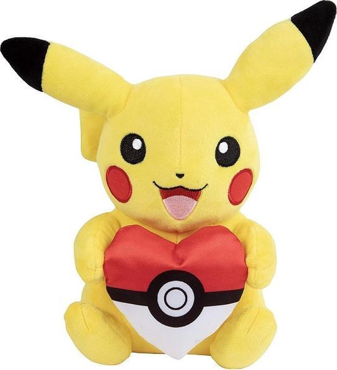 Pokemon Pluche - Valentine Pikachu afbeelding