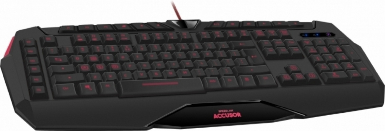 Speedlink Accusor Advanced Gaming Keyboard Us Layout Zwart speedlink kopen in de aanbieding