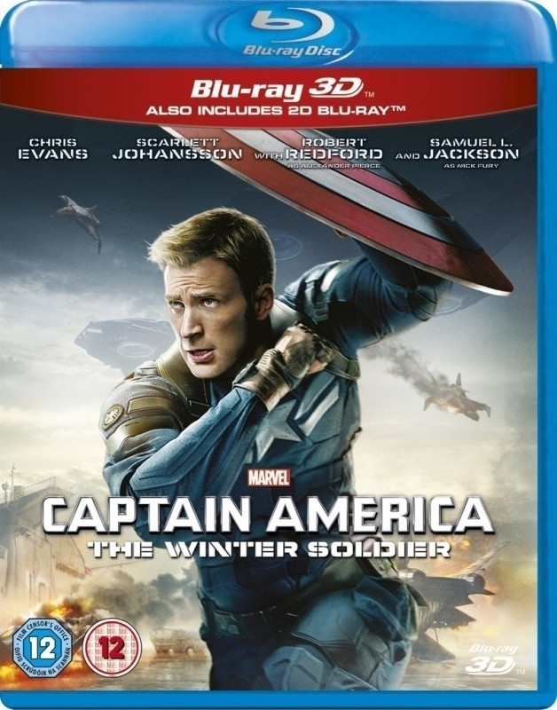 Image of Captain America the Winter Soldier 3D (3D & 2D Blu-ray)