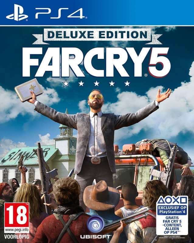 Far Cry 5 Videogame - Deluxe Edition - Schietspel - PS4 Game
