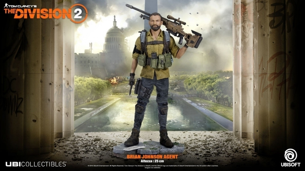 The Division 2 Brian Johnson Agent Figurine