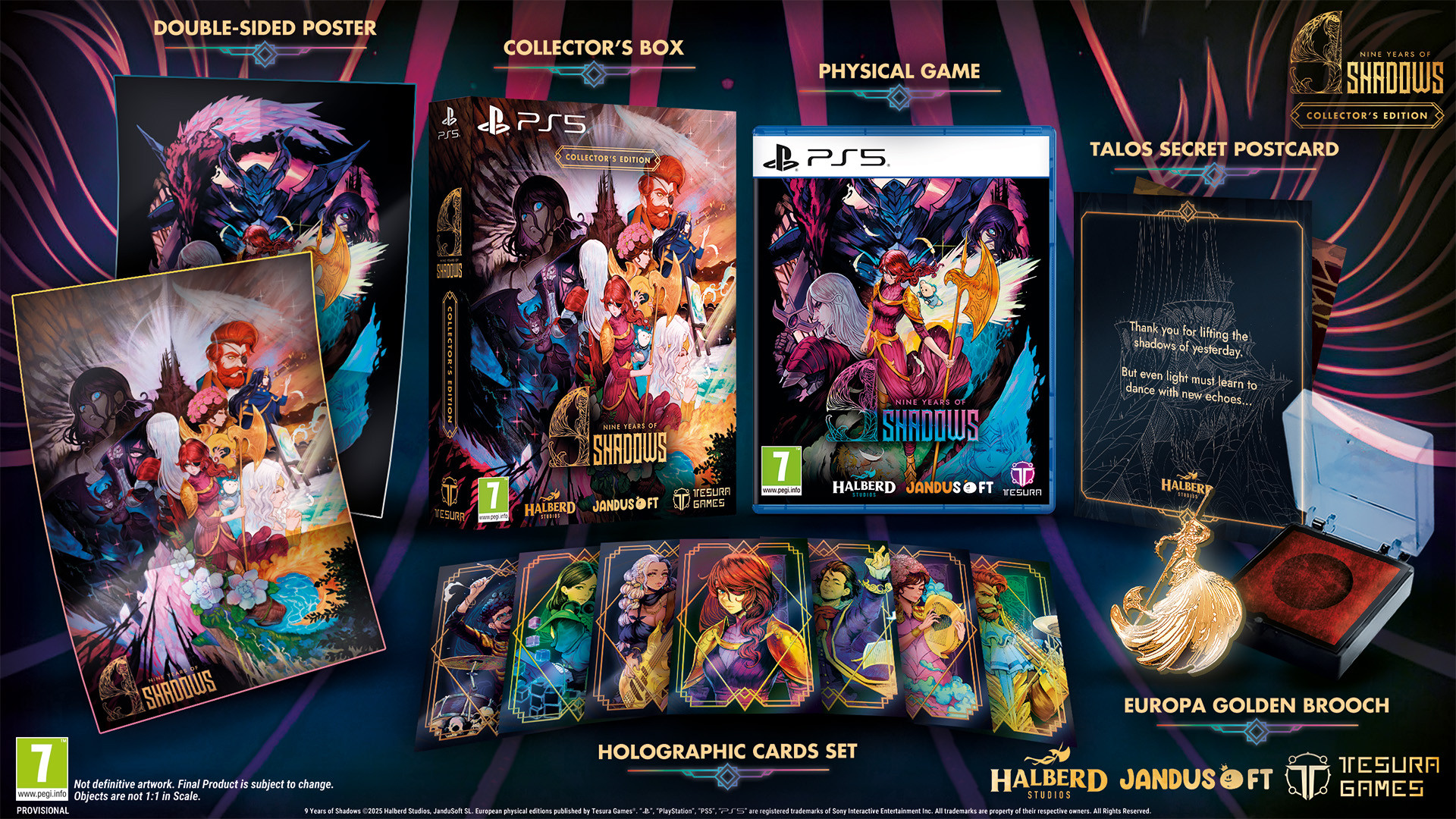 Tesura 9 Years of Shadows Collector's Edition