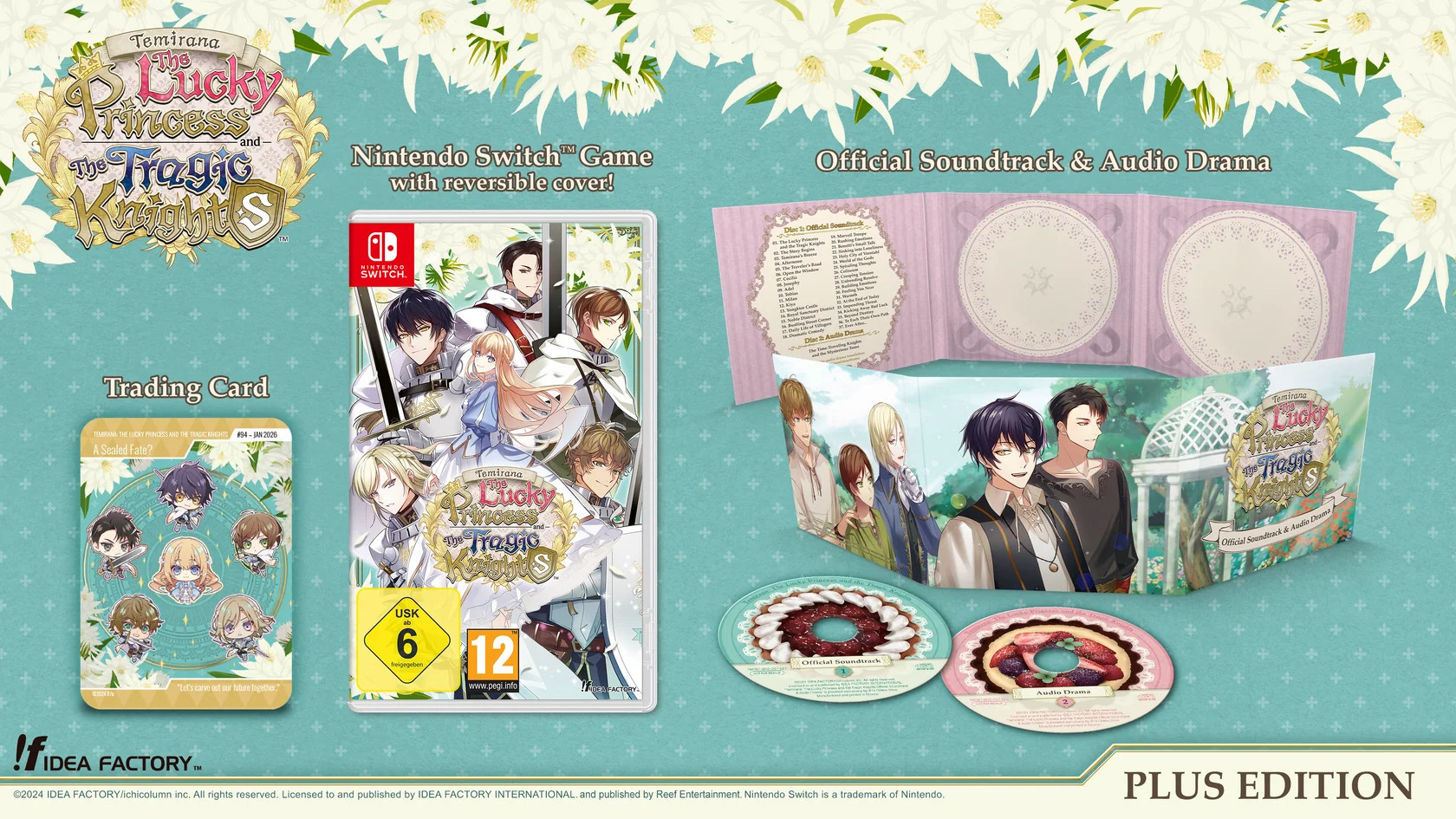 Temirana: The Lucky Princess and the Tragic Knights Plus Edition