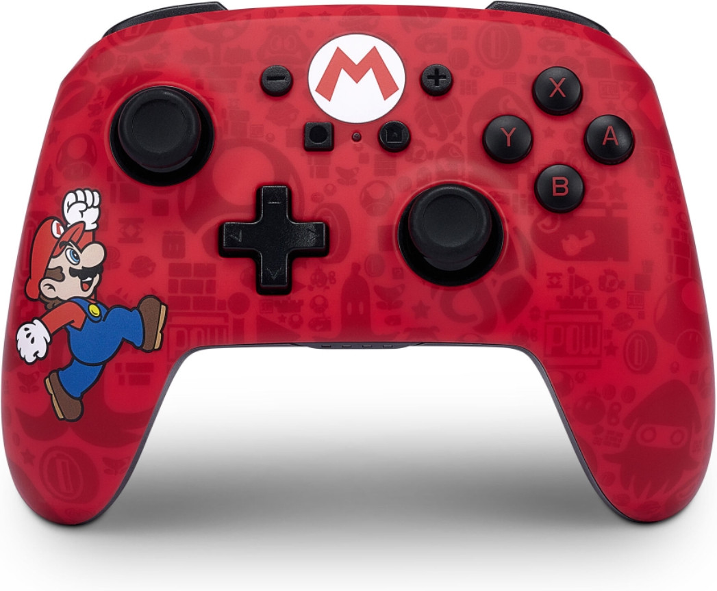 PowerA Geavanceerde Draadloze Controller - Geschikt voor Nintendo Switch - Here We Go Mario