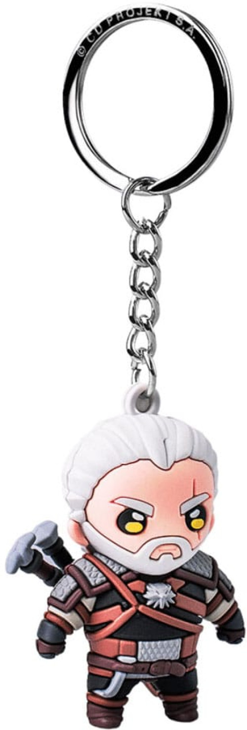 The Witcher III: Wild Hunt Vinyl Keychain - Geralt of Rivia afbeelding