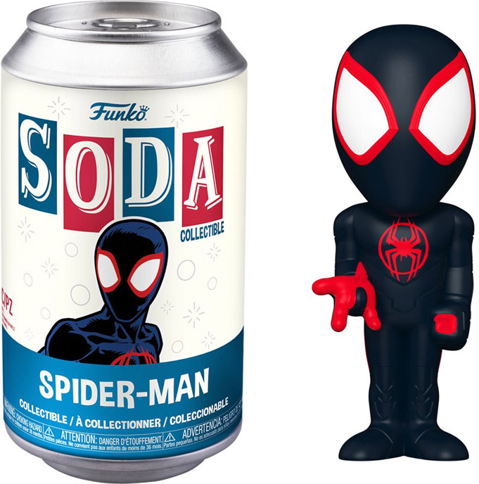 Funko Vinyl Soda: Spider-Man: Across the Spider-Verse - Miles Morales (Chance of Special Metallic Chase)