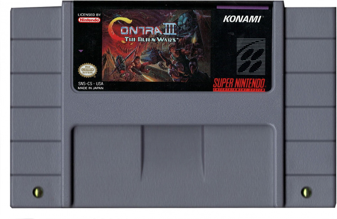 Contra 3 the Alien Wars (losse cassette)