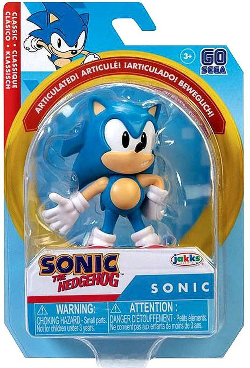 Sonic Articulated Figure - Sonic (6cm)(Classic Version)