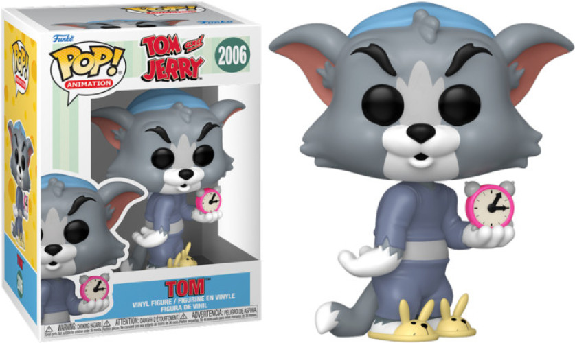 Tom & Jerry Funko Pop Vinyl: Tom (with Clock) afbeelding