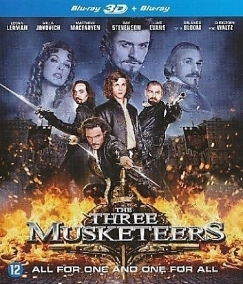 The Three Musketeers 3D (3D & 2D Blu-ray + DVD)