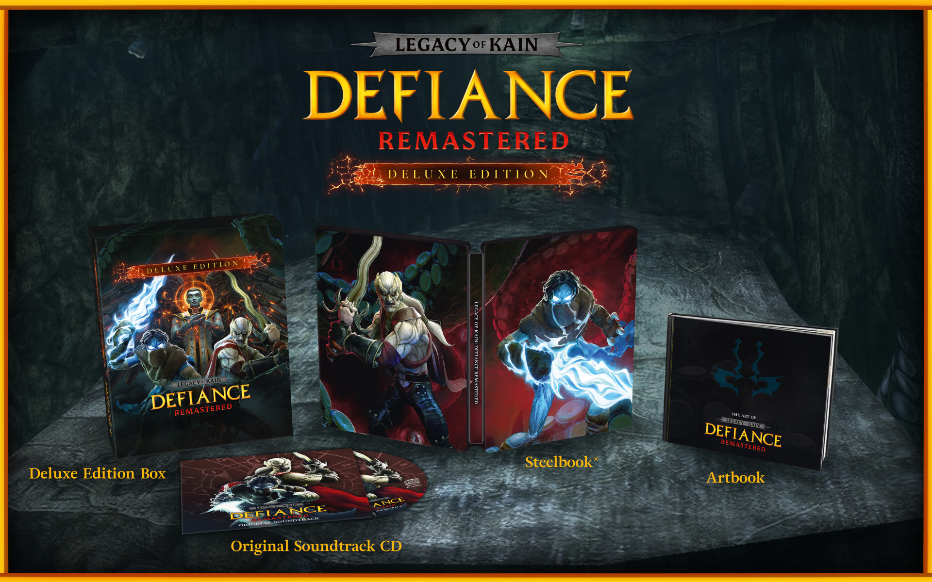Legacy of Kain Soul Reaver Defiance Remastered Deluxe Edition (Code in Box)
