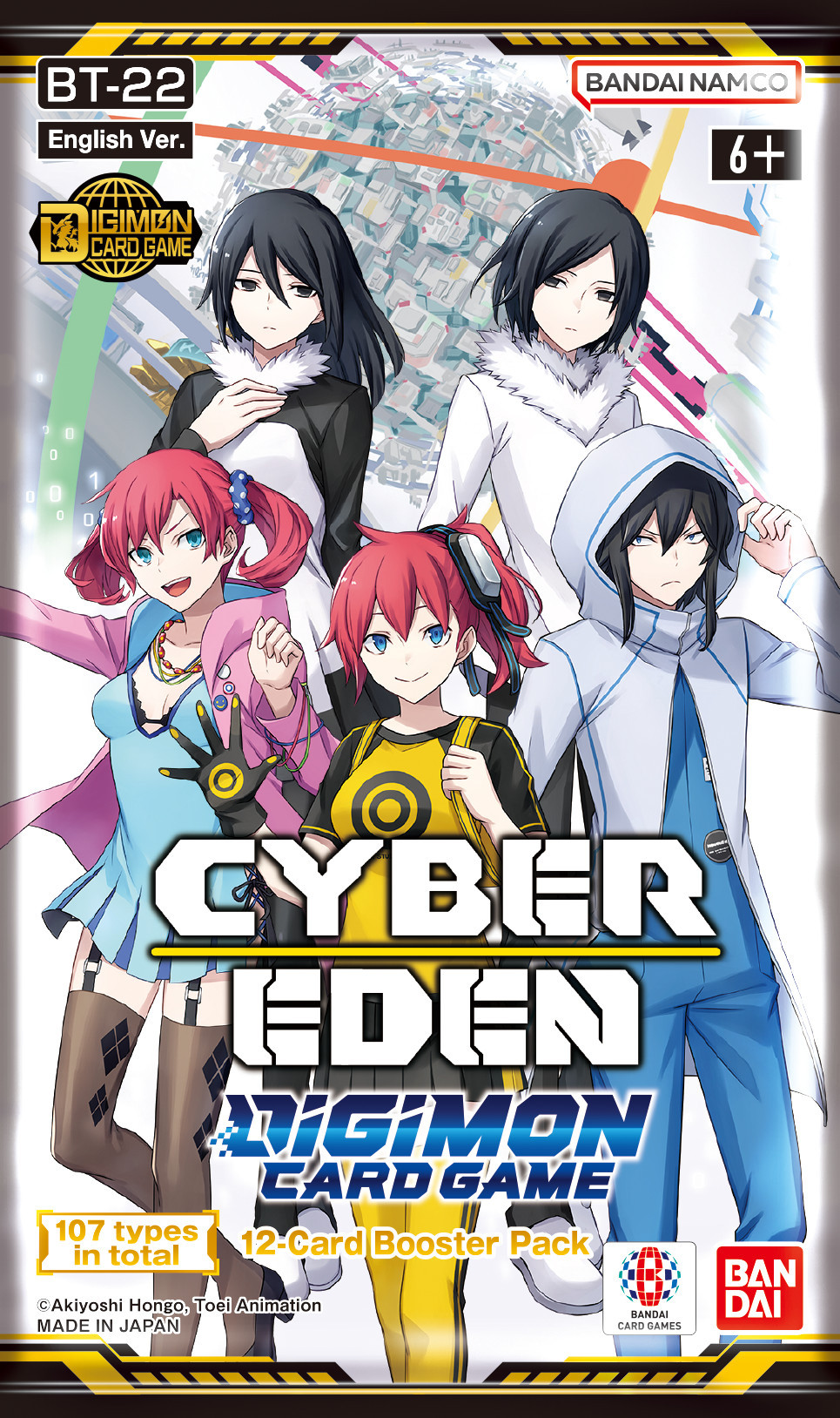 Digimon TCG BT-22 Cyber Eden Booster Pack