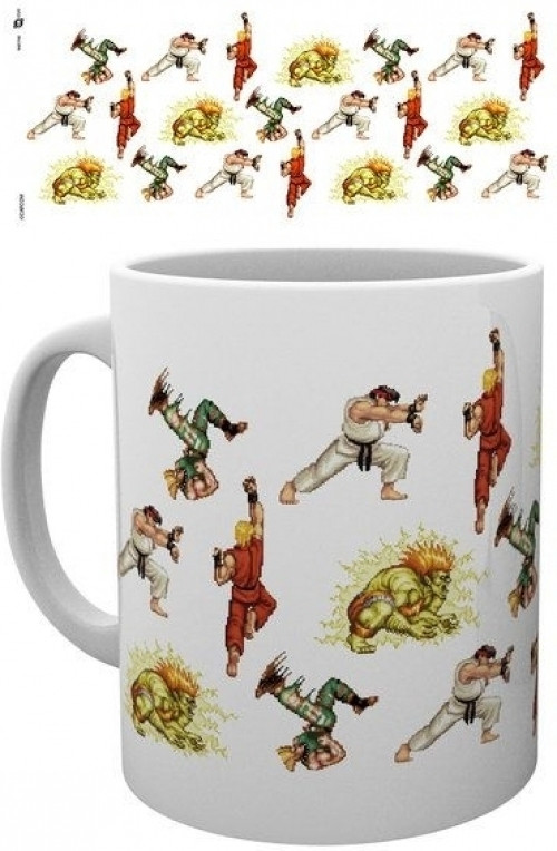 Street Fighter Mug - Street Fighter Sprites