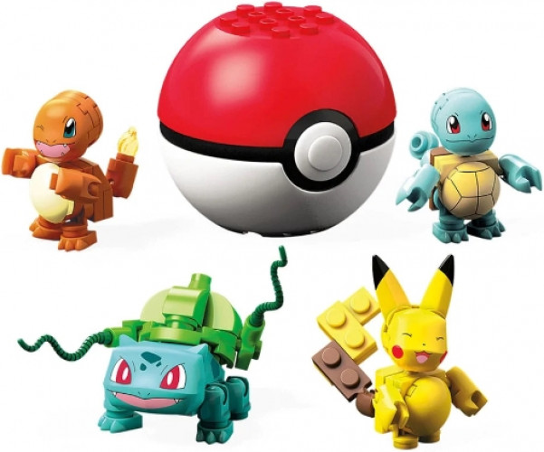 Mega Construx Pokémon Kanto Partners - Pokébal set