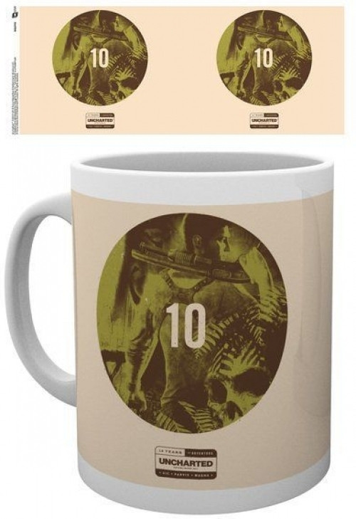 Uncharted Mug - 10 Years Circle