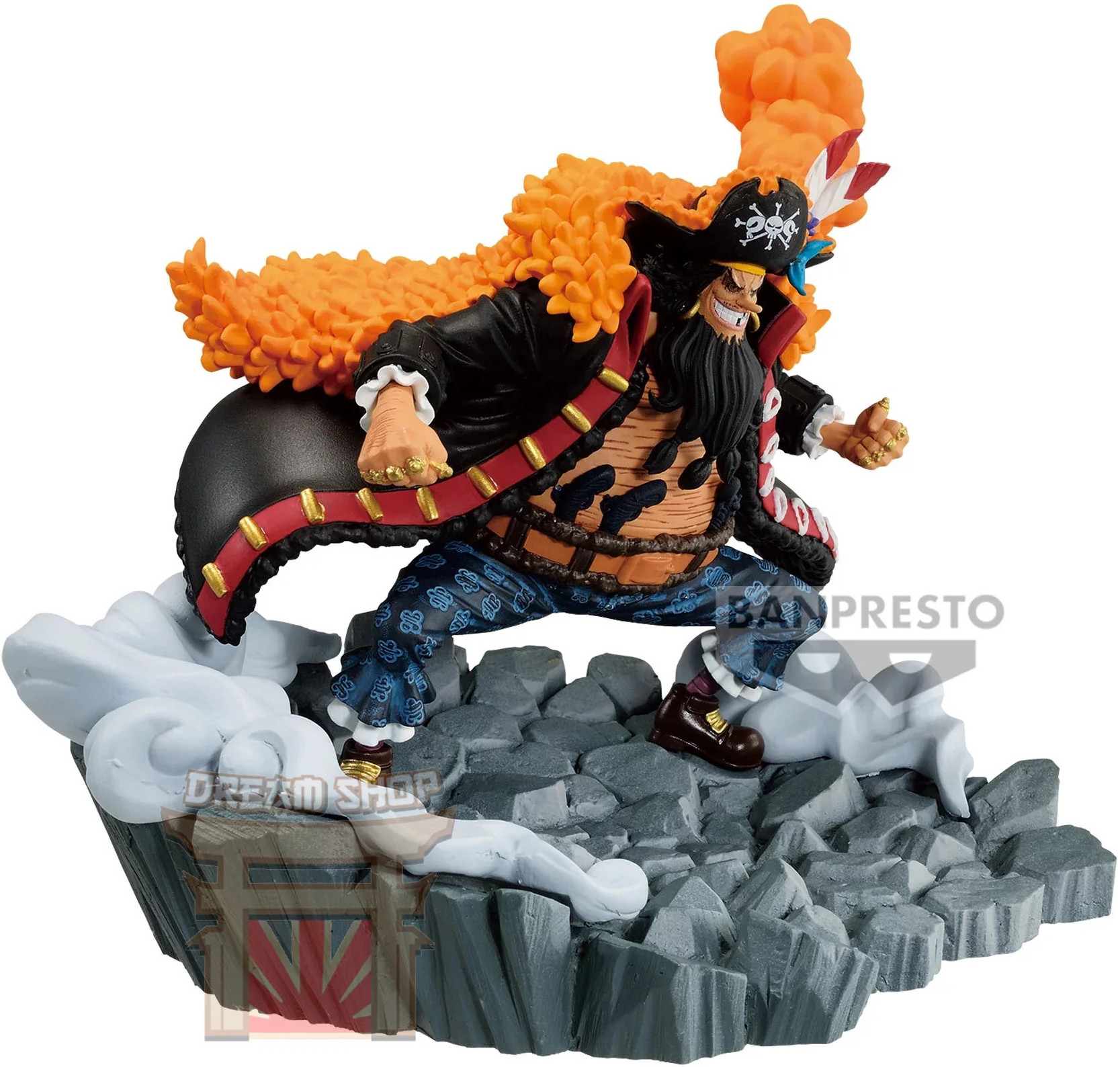 One Piece Senkozekkei Figure - Marshal D. Teach afbeelding