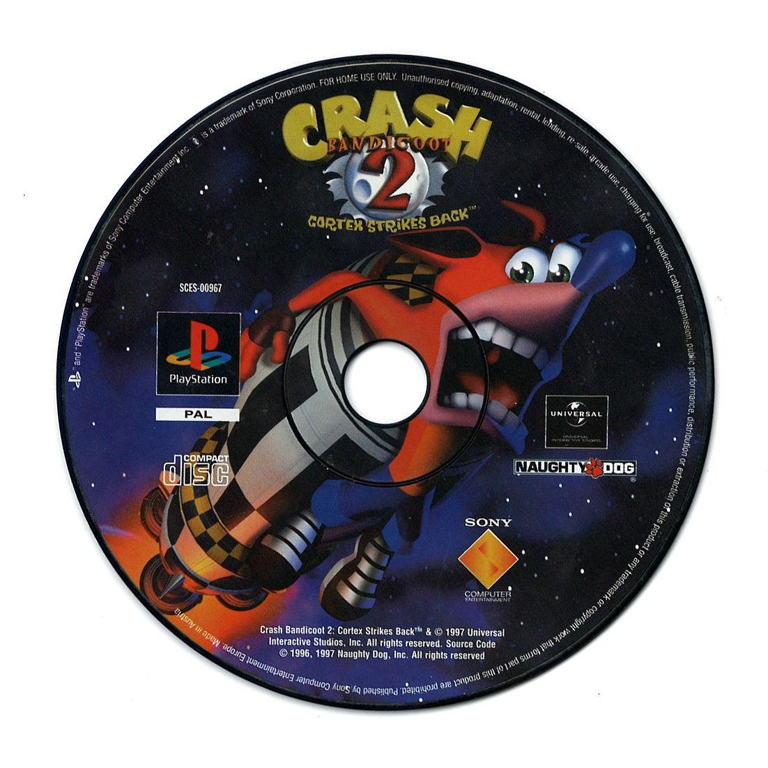 Crash Bandicoot 2 (losse disc)