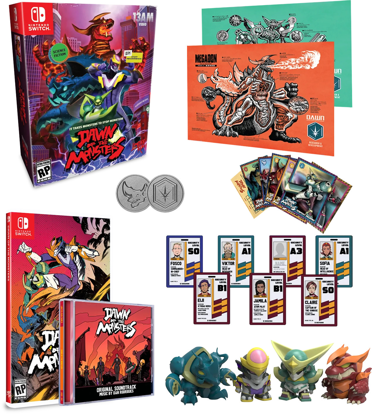 Limited Run Dawn of the Monsters Collector's Edition ( Games)