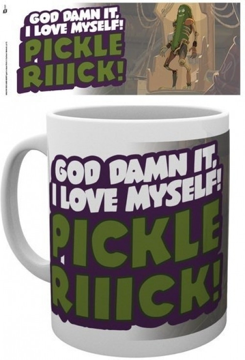 Rick and Morty - Rat Suit Pickle Rick Mug