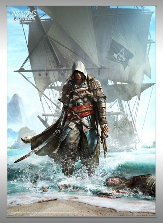 Image of Assassin's Creed 4 Black Flag Wall Scroll Vol. 1