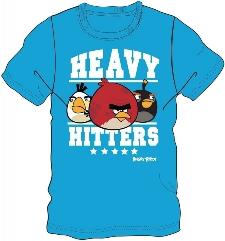 Image of Angry Birds T-Shirt Heavy Hitters