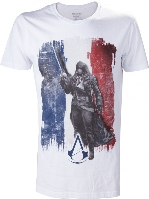 Image of Assassin's Creed Unity T-Shirt French Flag with Arno
