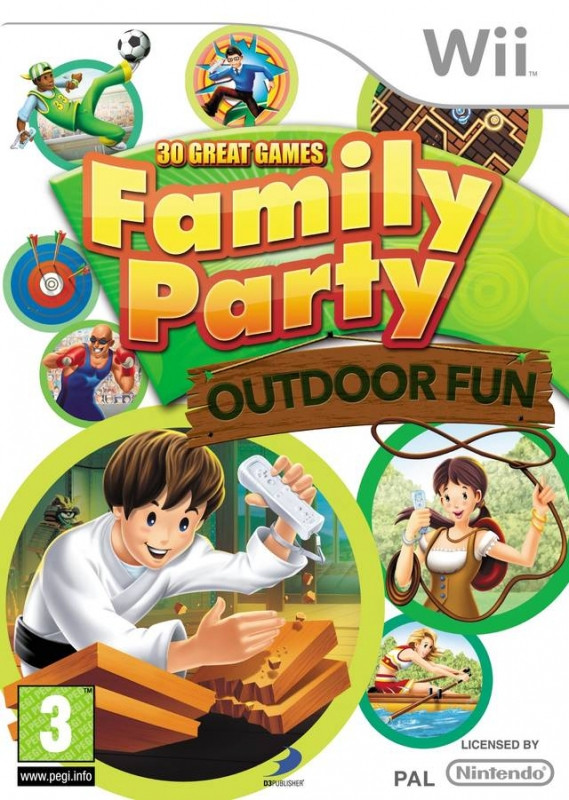 Image of Family Party Outdoor Fun