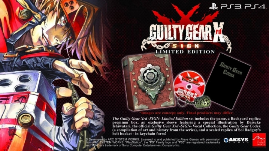 Image of Guilty Gear Xrd Sign Limited Edition