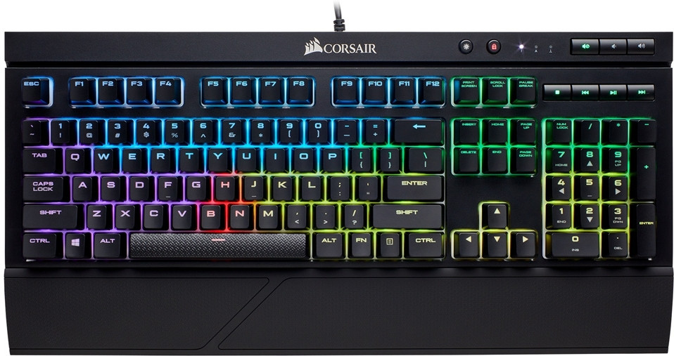 Corsair Gaming K68 Rgb Mechanical Keyboard Backlit Led Cherry Mx Red Us Layout corsair kopen in de aanbieding