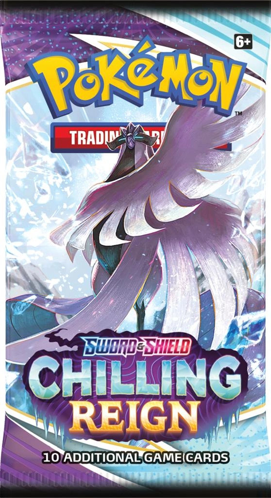 Pokemon TCG Sword & Shield Chilling Reign Booster Pack afbeelding