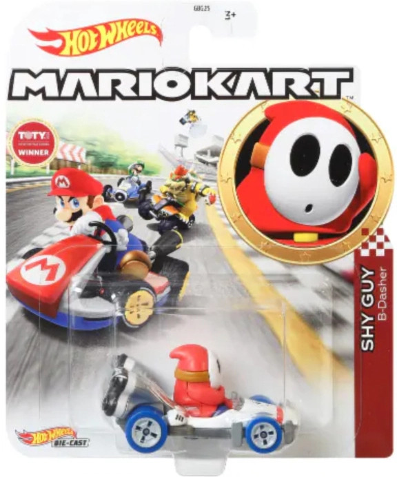 Hot Wheels Mario Kart - Shy Guy B-Dasher Kart