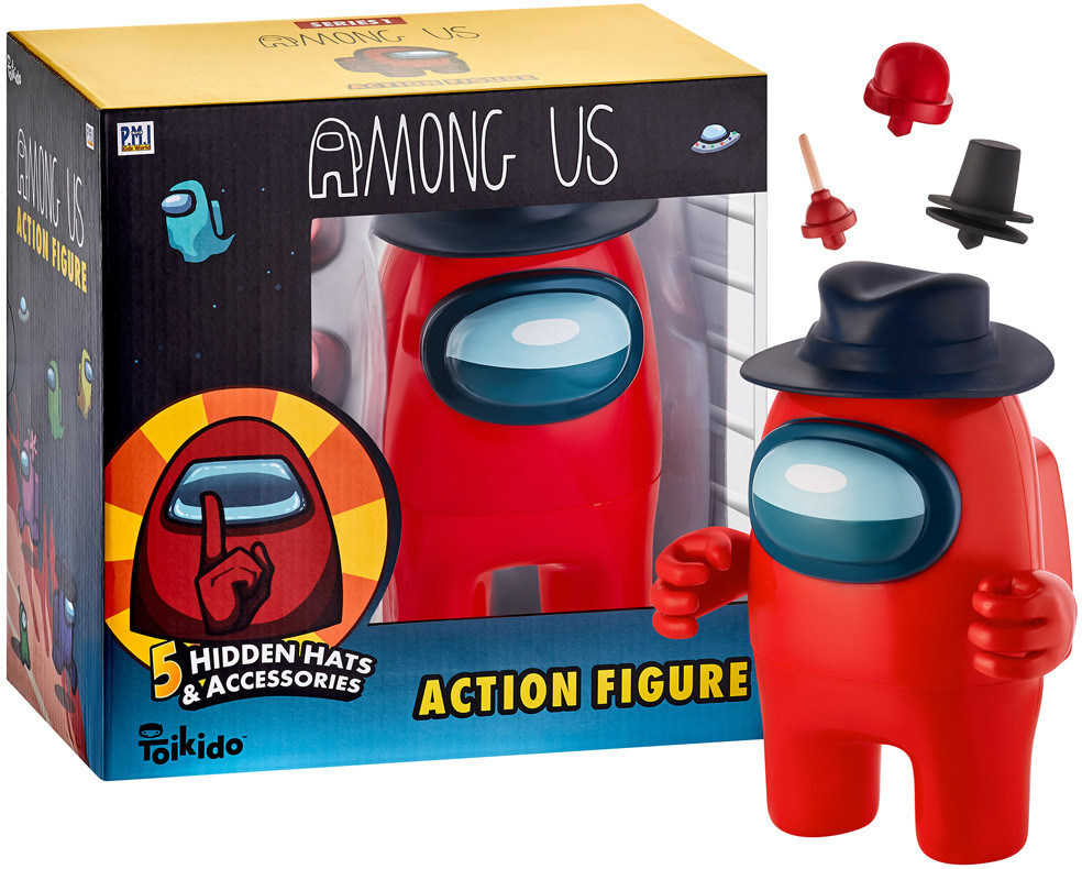 Among Us Action Figure (17cm) (Red)