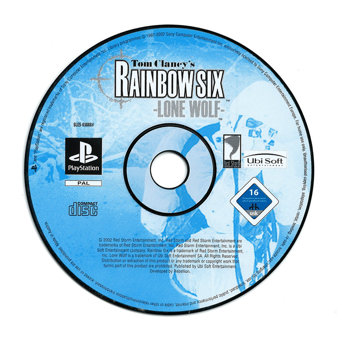 Rainbow Six Lone Wolf (losse disc)