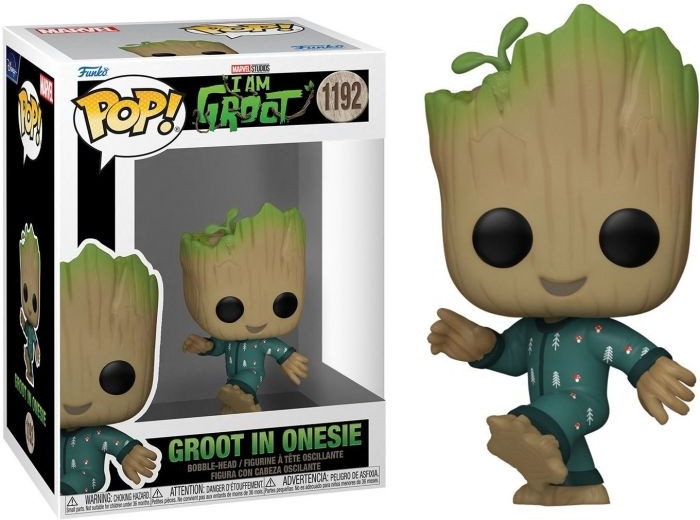 Marvel: I Am Groot Funko Pop Vinyl: Groot in Onesie afbeelding