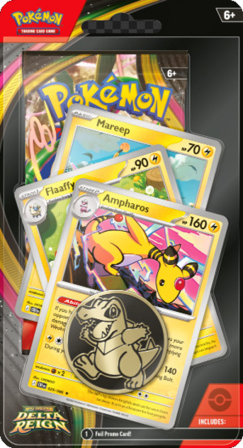Pokemon TCG Delta Reign Checklane - Ampharos