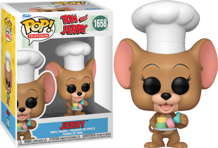 Tom & Jerry Funko Pop Vinyl: Jerry with Macaroons afbeelding
