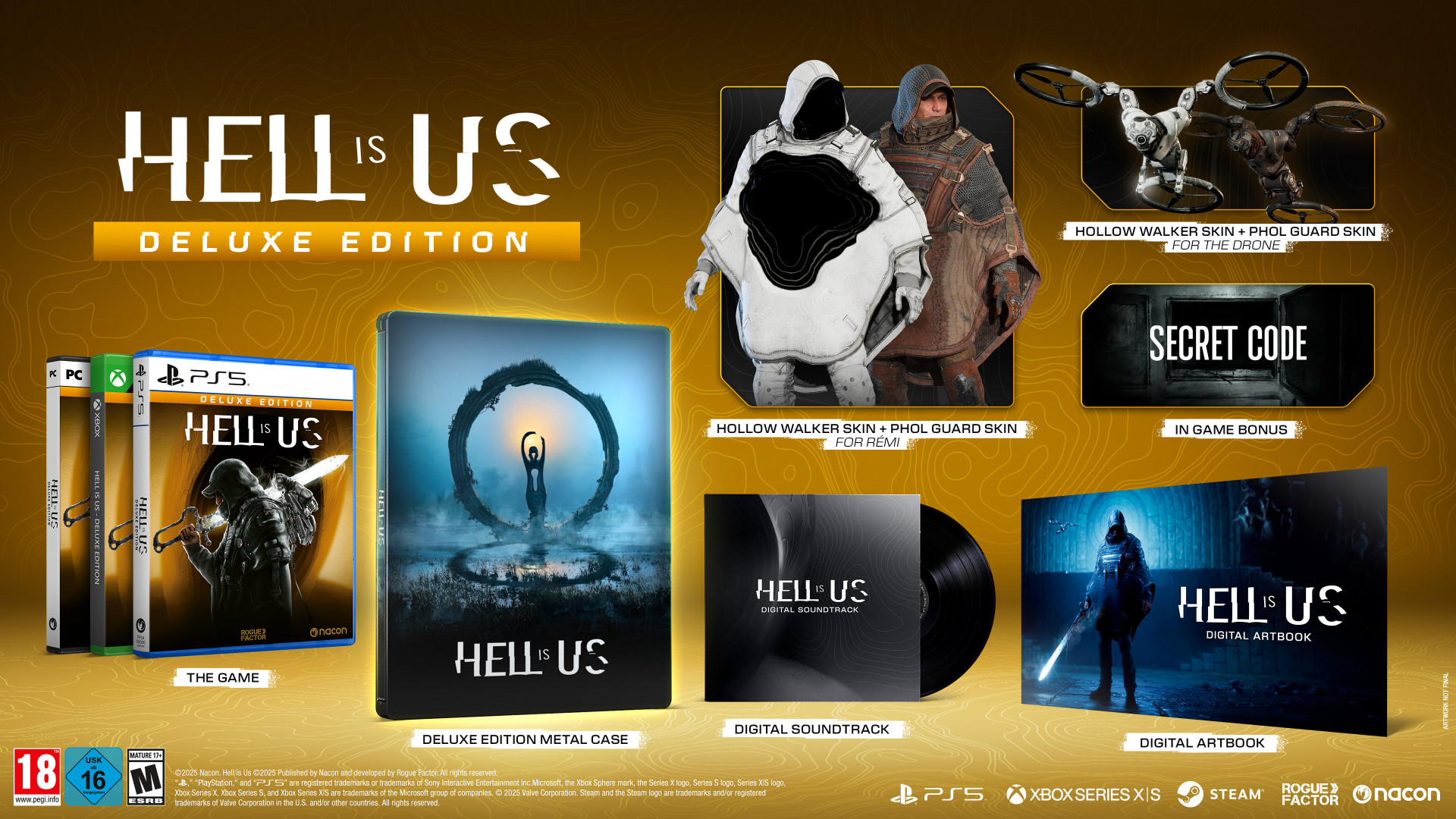 Nacon Hell is Us Deluxe Steelcase Edition