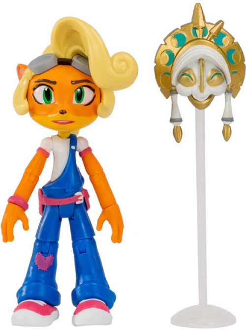 Crash Bandicoot - Coco With Kupunawa Mask Figure afbeelding