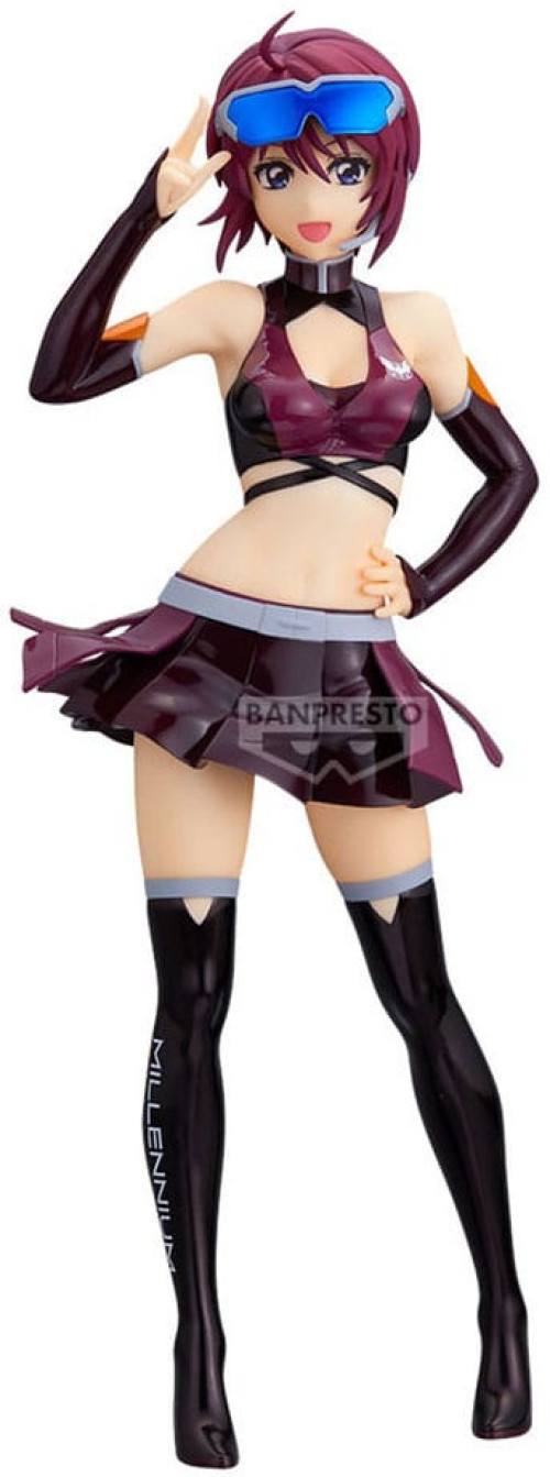 Gundam Seed Freedom Glitter and Glamours Figure - Lunamaria Hawke (Racing ver.)