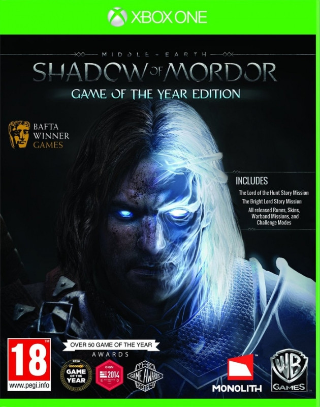 Image of Middle-Earth Shadow of Mordor Game of the Year Edition
