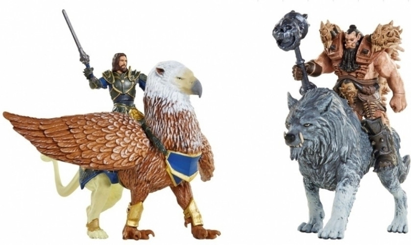 Image of Warcraft Mini Figures Deluxe Set - Lothar vs Blackhand
