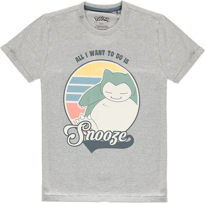 PokÃ©mon - Snorlax Snooze Men s T-shirt - XL