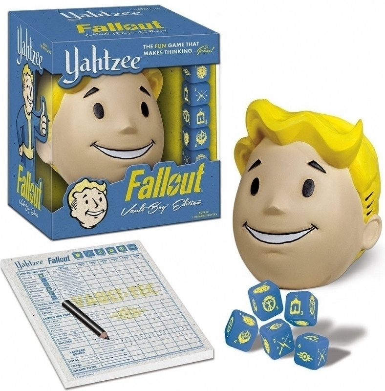 Usaopoly Fallout Vault Boy Yahtzee usaopoly kopen in de aanbieding Usaopoly Fallout Vault Boy Yahtzee usaopoly kopen in de aanbieding