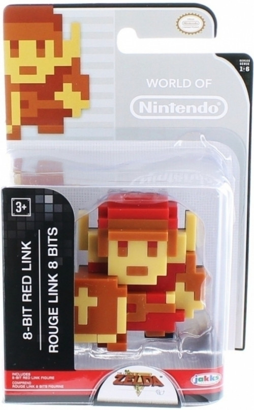 Image of World of Nintendo Mini Figure - 8-Bit Red Link