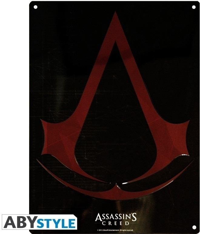 Image of Assassin's Creed Metal Plate - Crest